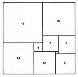 Rectangle I, 33 x 32 Squared Rectangle