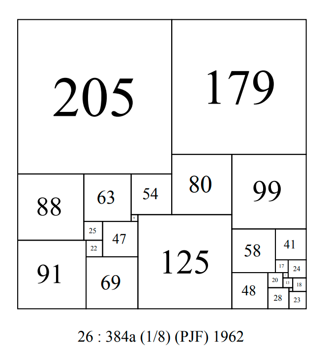 CPSS order 26 : 384a PJF 1964