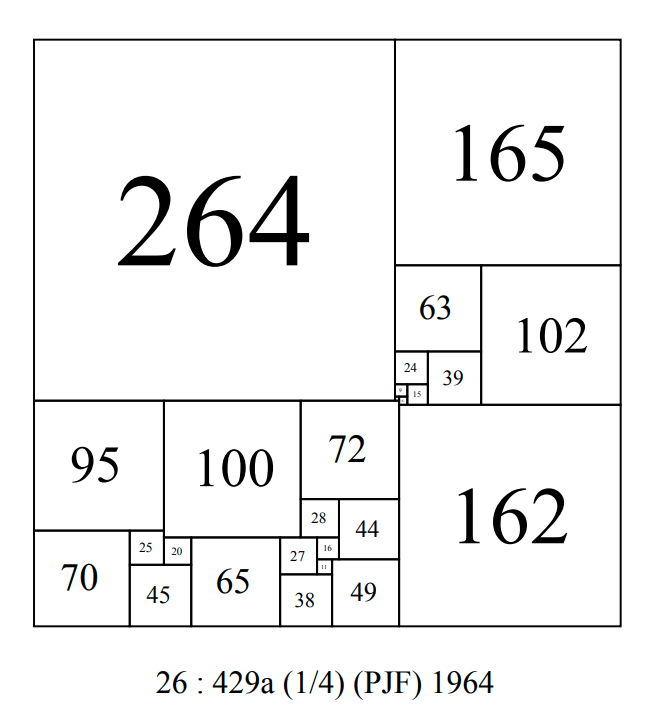 CPSS order 26 : 429a PJF 1964