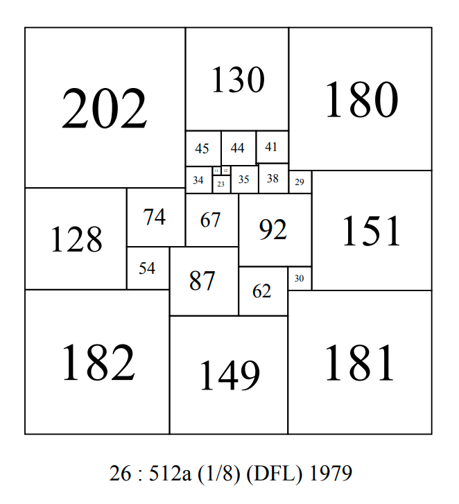 CPSS order 26 : 512a-DFL 