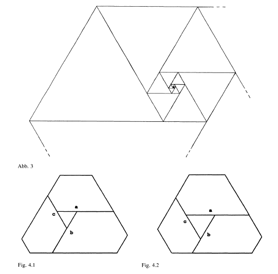 Padovan pentagons